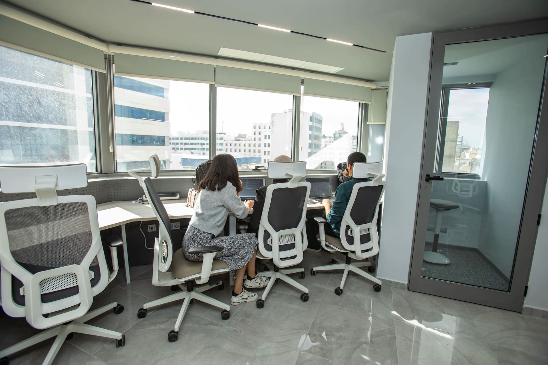 Coworking workspace at Pixel Coworking